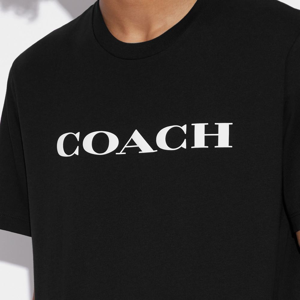 NWT Coach Outlet Essential T Shirt In Organic Cotton - Picture 6 of 6